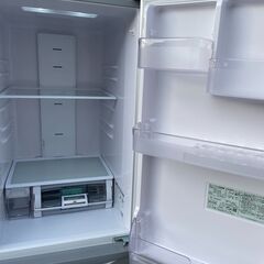 ★動作〇★ 冷凍 冷蔵庫 日立 R-K320GV 3ドア 315L 真空チルド 17年製 右開き 清掃済 保証有の画像