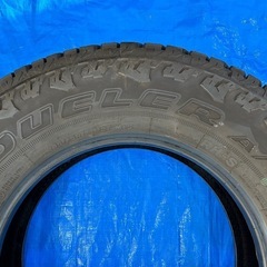 ⭐️在庫処分セール⭐️ ラングラー　新車外し　ノーマルタイヤ　245/75R17 112T M+S BRIDGESTONE DUELER A/T 2019年製の画像