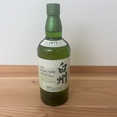 【新品未開封】　サントリー白州ウイスキー　100周年ボトル　700ml 箱無しの画像