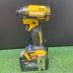 makita マキタ TD002GDXFY インパクトドライバ 未使用品 40V【ハンズクラフト沖縄豊見城店】の画像