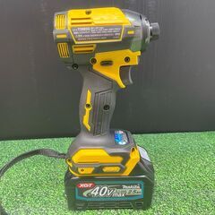 makita マキタ TD002GDXFY インパクトドライバ 未使用品 40V【ハンズクラフト沖縄豊見城店】の画像