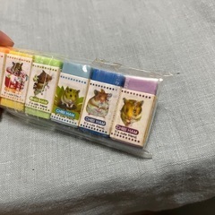 ミニ消しゴム　ハムスター　未使用の画像