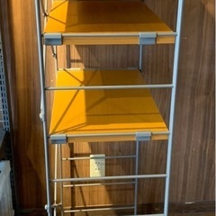ウッドシェルフ 4段 美品 の画像