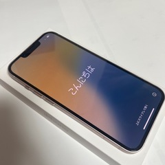 iPhone13 ピンク　128GB《バッテリー残量80%》SIMフリーの画像