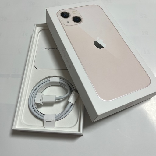 iPhone13 ピンク128GB《バッテリー残量80%》SIMフリー (tomo