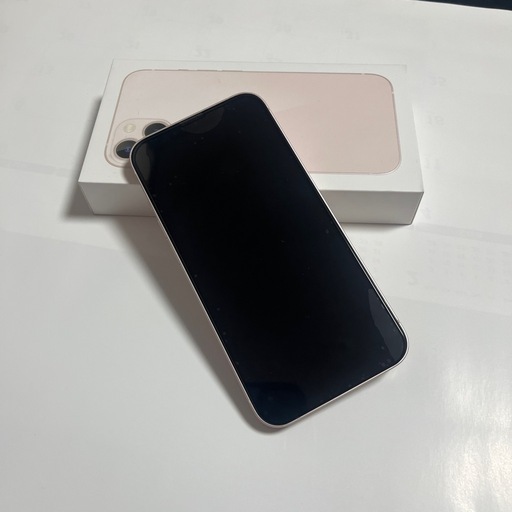 iPhone13 ピンク128GB《バッテリー残量80%》SIMフリー (tomo