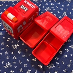 トミカ　お弁当箱　3点セット　の画像