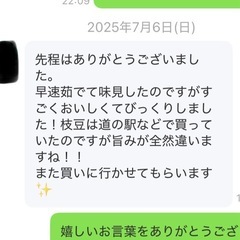 7/21㊗️(月)お取り引き限定　時間は要相談　🫛黒豆枝豆Ｂ品の画像
