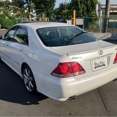 総額49.8万円 トヨタ クラウンアスリート アスリート 車検2年 2万キロ台 プッシュスタート ステアリングスイッチ クルコン サンルーフの画像
