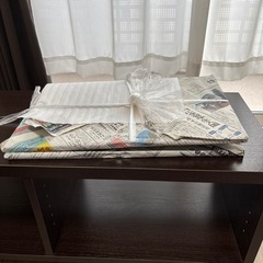 ★7月中★テレビボード　中板2枚　キャスター付きの画像