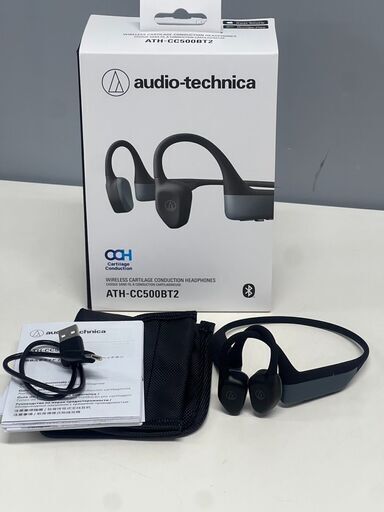 骨伝導イヤホン　ATH-CC500BT2　交換後ほぼ未使用 骨伝導イヤホン ATH-CC500BT2 交換後ほぼ未使用 - メルカリ