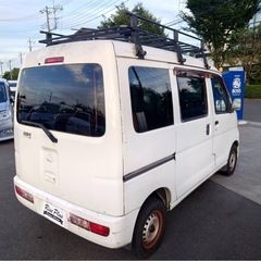 総額24.8万円 ダイハツ ハイゼットカーゴ DX 車検2年 キーレス PW ハイルーフ オーバーヘッドシェルフ ナビ ETC キャリアの画像