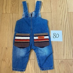 80cm オーバーオールの画像
