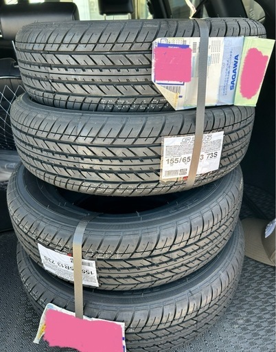 新品未使用！タイヤ13インチ155/65R13 73S YOKOHAMA S306 (poo