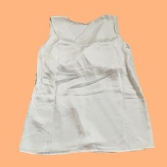 タンクトップ　ブラトップ　ホワイトの画像