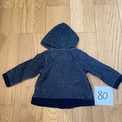 80cm 薄手パーカーの画像