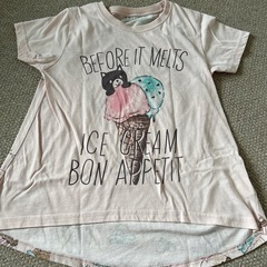 130cm女の子Tシャツ3枚セットの画像