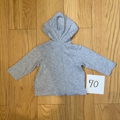 70cm 薄手の羽織りの画像