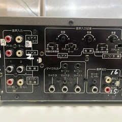 Pioneer SA-V21 Ⅱ カラオケ ミキシングアンプ STEREO MIXING AMPLIFIER 音出し 映像出力 動作確認済 中古品 ③の画像