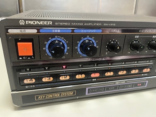 Pioneer SA-V21II ステレオミキシングアンプ Pioneer SA-V21 Ⅱ カラオケ ミキシングアンプ STEREO MIXING