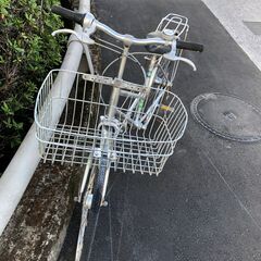 リサイクルショップどりーむ鹿大前店　No.306 自転車　シティサイクル　27インチ　ギア切替内装5段切替　ライト無し(´;ω;｀)の画像