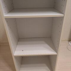 カラーボックス 白の画像