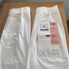 新品 ニトリ レースカーテン2枚セット 幅100×丈188cmの画像