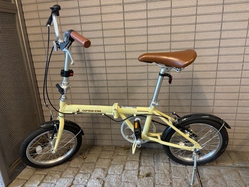 CAPTAIN STAG 折りたたみ自転車16インチ