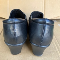 【取引終了】パンプスＡ　黒　23.0㎝の画像