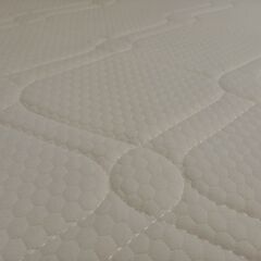 ポケットコイルマットレス　セミダブル（ホワイト）の画像