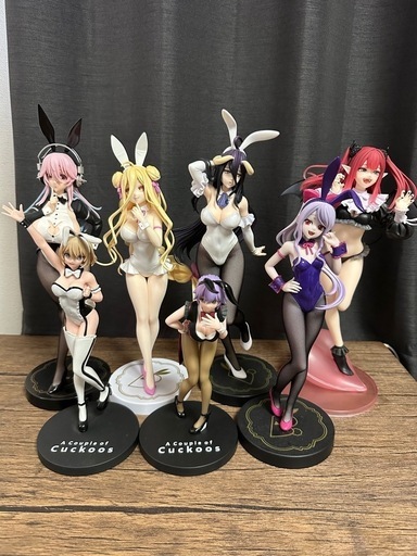エヴァンゲリオン リゼロレム バニー等多数フィギュア
