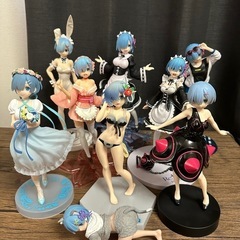 エヴァンゲリオン リゼロレム バニー等多数フィギュアの画像