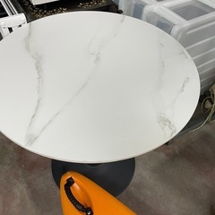 70%OFF　TOKYOインテリア　カフェテーブル　大理石調