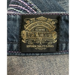 BACK NUMBER ジーンズ　レディース　7部丈の画像
