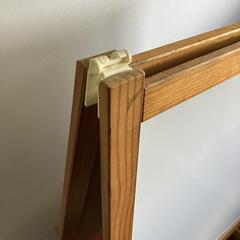 IKEA　木製両面イーゼル 黒板/ホワイトボードの画像