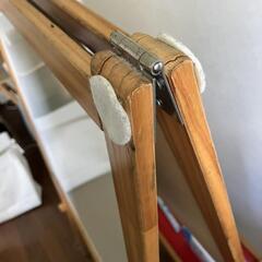 IKEA　木製両面イーゼル 黒板/ホワイトボードの画像