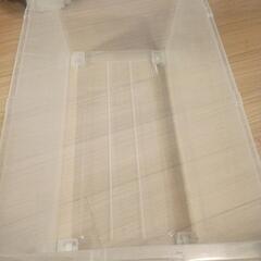 衣装ケース　プラケースの画像