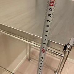 無印良品　ステンレスユニットシェルフの画像