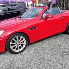 メルセデス・ベンツ SLK200 2シータ    オープンカー 純正ナビ 本革シートの画像