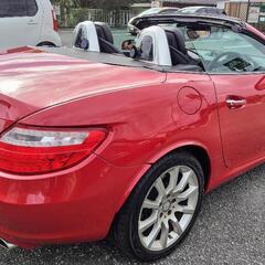 メルセデス・ベンツ SLK200 2シータ    オープンカー 純正ナビ 本革シートの画像