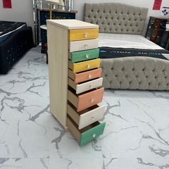 美品✨A4が収納できる引き出し🌸クリスタルデザイン取っ手✨の画像
