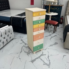 美品✨A4が収納できる引き出し🌸クリスタルデザイン取っ手✨の画像