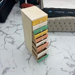 美品✨A4が収納できる引き出し🌸クリスタルデザイン取っ手✨の画像