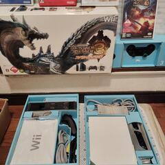🔴大特価😭マニア必見😁美品⭕️Ｗii/モンストバック、動作品🎁オマケつき。の画像