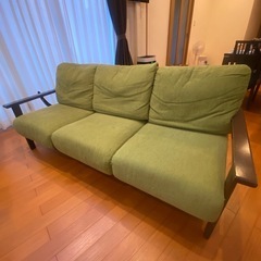 【あげます】 3人掛けソファ
の画像