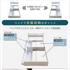 シングルベット180センチの画像