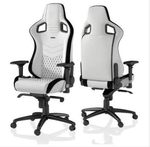 noblechairs ノーブルチェアーズ EPIC  ドイツ高品質チェア　白 noblechairs｜WHITE EDITION - 完全純白をめざしたゲーミング