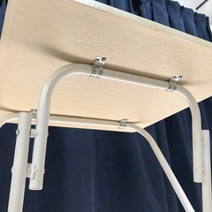 【8/28～8/30引取希望】高さ90cmハイテーブル  折りたたみ可能 スタンディングデスクの画像