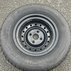 ⭐️美品⭐️BRIDGESTONE ブリヂストン K370 145/80R12 2025年製 ホイール付きタイヤ サマー 中古タイヤ の画像