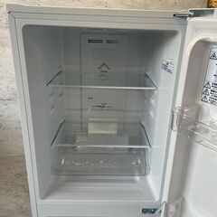 【NITORI】ニトリ 2ドア冷蔵庫 NTR-140WH 140L 2024年製 冷蔵92L 冷凍48L 動作確認済 ホワイト 生活家電 1人暮らし Y1900の画像